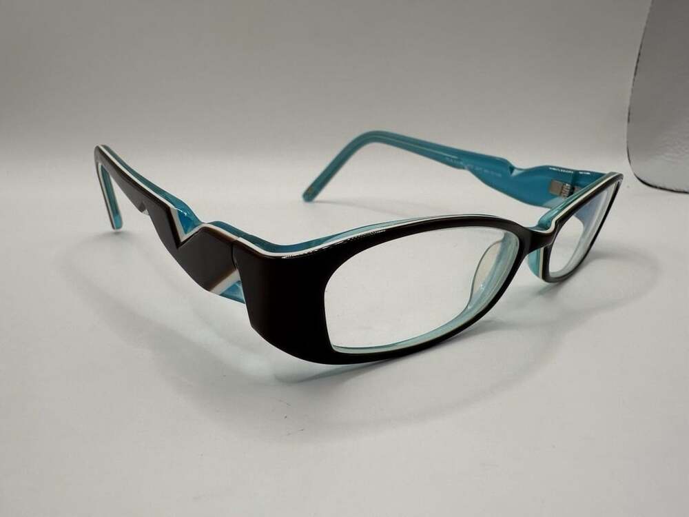 Kliik Denmark Eyeglasses, Frames Only, 410 241 10, 49-15-135, Blue Brown